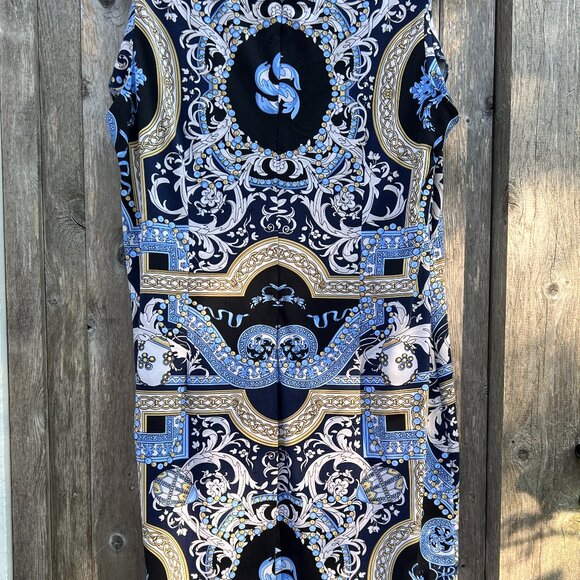 J. McLaughlin - Sophia Catalina Cloth Sheath Dress - Picture 1 of 11